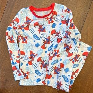 Spider-Man Kids Pajamas - Red and Blue